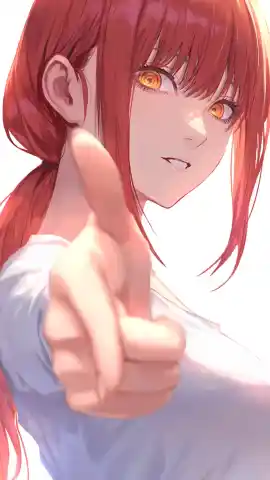 Makima, chainsaw man preview