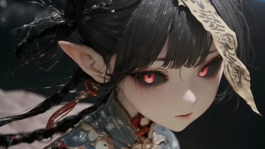 Dark Elf Girl preview